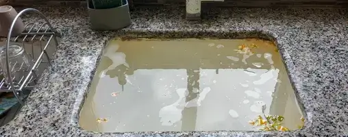 sink clogged